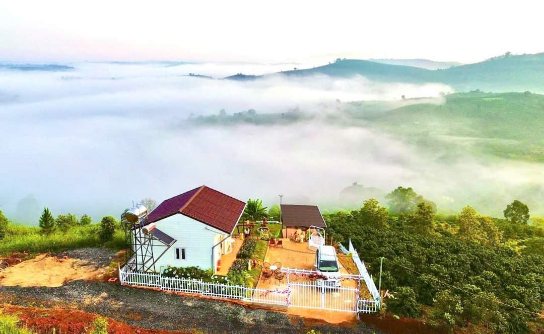 Địa hình đất Đắk Nông đồi dốc